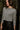 Whitney Grey Button Up Cardigan - frontal side view