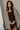 Maeve Brown Suede Slit Skort - front view with jacket