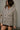 Brooklyn Brown Chevron Double Breasted Jacket - close front view (buttoned)