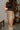 Maeve Tan Suede Slit Skort - side view