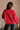 Molly Red Long Sleeve Sweater - back 