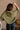 Piper Olive 3/4 Sleeve Sweater - back