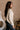 Candace White & Beige Striped Sweater - side view