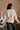 Candace White & Beige Striped Sweater - back view
