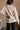 Candace White & Beige Striped Sweater - back