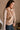 Zoey Brown Faux Fawn Fur Vest - frontal side view