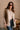 Macy Brown Suede & Shag Fur Vest - front view
