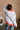 Tennessee Orange & White Mock Neck Sweatshirt- close up back view