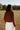 Ashton Brown Knit Cropped Sweater - back view
