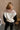 Kamila Cream Multi Color Block Sweater - back view
