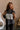 Fiona Black & Cream Colorblock Sleeveless Sweater - front