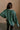 Nylah Dark Green Long Sleeve Sweatshirt - back view