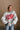 Merry/Grinchy Reversible Mock Neck Sweatshirt - front view (merry)