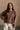 Harper Washed Brown Long Sleeve Sweatshirt -front