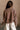 Harper Washed Brown Long Sleeve Sweatshirt -back view