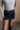 Colbie Dark Wash Denim Mini Skirt -  front view