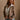 Harper Light Brown & Cream Hoodie Jacket front top view