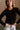 Sami Black Button Up Cardigan - close front view