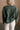 Harper Washed Green Long Sleeve Sweatshirt - close back view