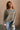 Diana Olive & Ivory Stripe Sweatshirt- front view