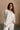 Charlotte Cream Loungewear Set- upper front view