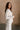 Charlotte Cream Loungewear Set- upper body side view