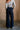 Lena Dark Denim Wide Leg Jeans- full back view