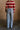 Kora Denim Drawstring Tie Wide Leg Jeans- back view