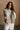 Vera Dusty Sage Puffer Zip-Up Vest- front top view