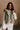 Vera Dusty Sage Puffer Zip-Up Vest- frontal view