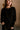 Gia Green & Lavender Quarter Zip Pullover-view of upper body front