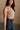 Lilliana Taupe & Black Ties Knit Bodysuit- side view