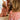 Stella Pink & Red Heart Lace Pajama Set- front view mirror 