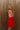 Valentina Pink & Red Bubble Mini Dress- side view