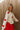 Ruby Red & Cream Hearts Long Sleeve Sweater- side view