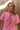Adalyn Candy Pink Bows Mini Dress-close up front view