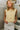 Marilyn Light Yellow Sleeveless Sweater - close up front view