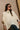 Elouise Cream Cable Knit Poncho Sweater - view of front