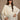 Elouise Cream Cable Knit Poncho Sweater - front
