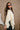 Elouise Cream Cable Knit Poncho Sweater - side view