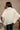 Elouise Cream Cable Knit Poncho Sweater -back view