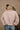 Emie Blush Open Front Cardigan - back