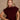 Camille Burgundy Turtleneck Sleeveless Sweater- close up front view
