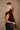Camille Burgundy Turtleneck Sleeveless Sweater- top side view