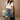 Leigh Off White Ruffled Short Sleeve Sweater - full front view