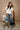 Leigh Off White Ruffled Short Sleeve Sweater - full front view