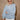 Luna Light Blue Knit Sweater- front view