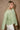 Polly Green Striped Button Up Cardigan - frontal side view
