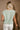 Camella Mint Green Sleeveless Sweater - back view