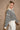 Lissa Navy & White Striped Quarter-Zip Sweater - frontal side view